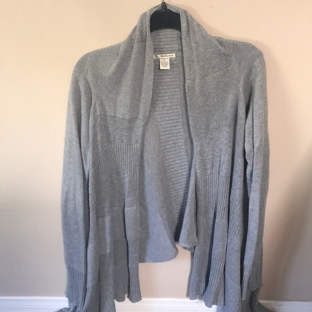 Cashmere grey sweater